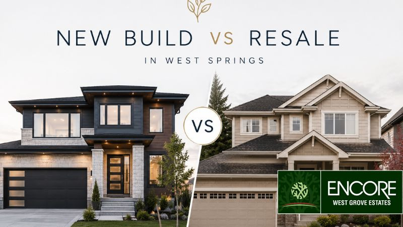 NEW BUILD VS RESALE IN WEST SPRINGS – NEW HOMES CALGARY